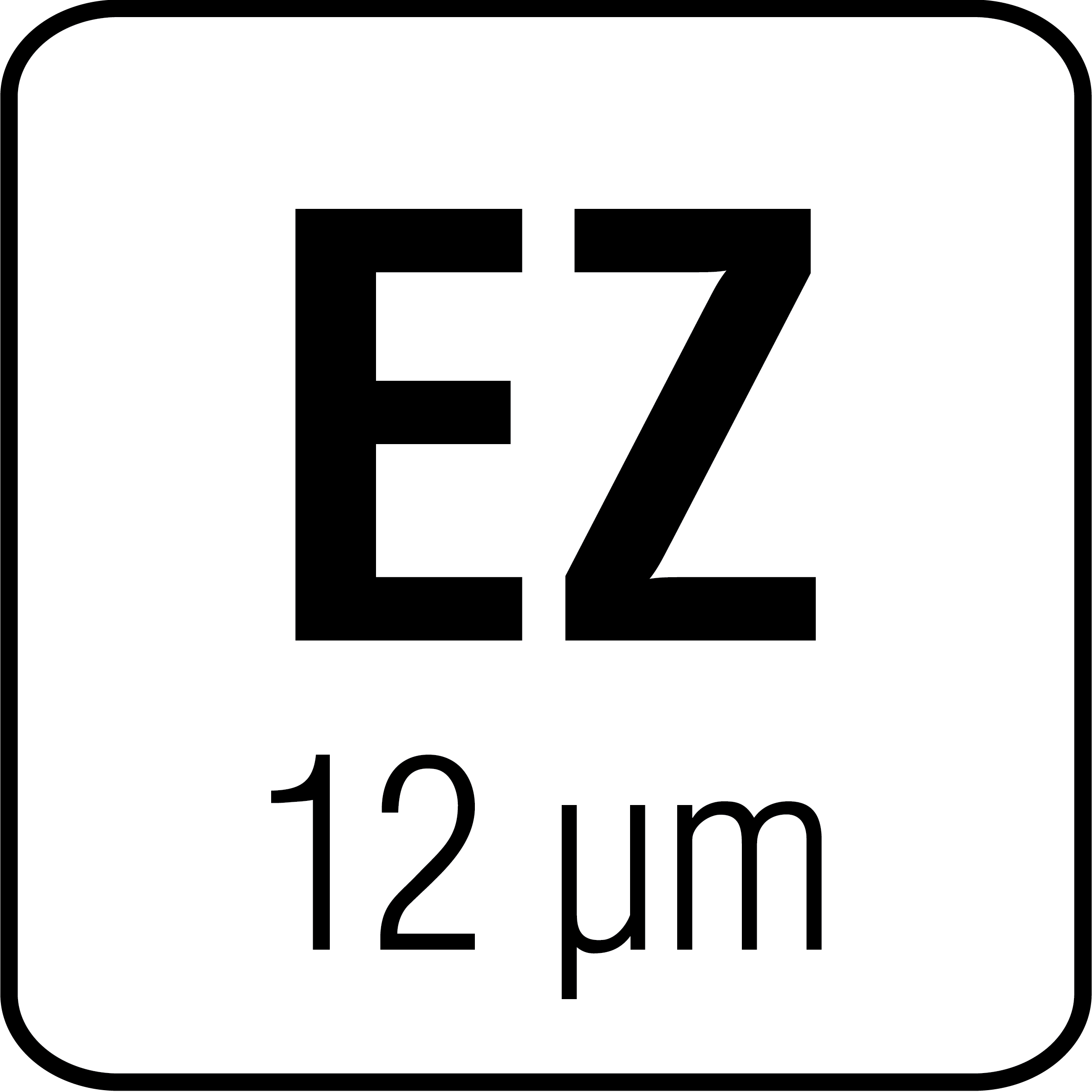 Ocynk elektrolityczny 12µm