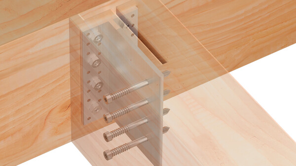 BTCALU concealed beam hanger